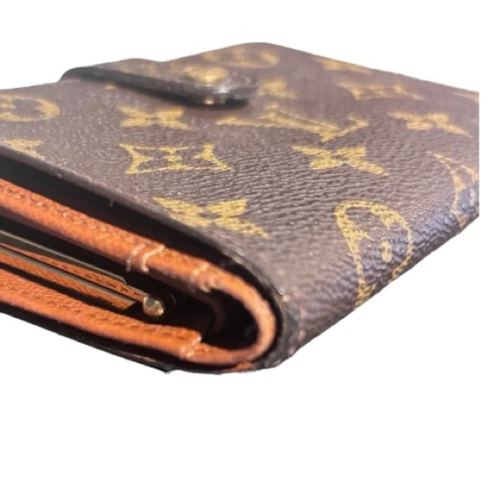 Louis Vuitton Monogram Kisslock Porte Monnaie Billets Viennois Wallet - Picture 7 of 15